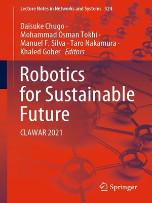cover image of Robotics for Sustainable Future